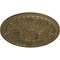 Ekena Millwork Tristan Ceiling Medallion (Fits Canopies up to 6 1/4"), 32 3/8"OD x 3 1/2"P, Mississippi Mud CM32TNMMF - alternate 3